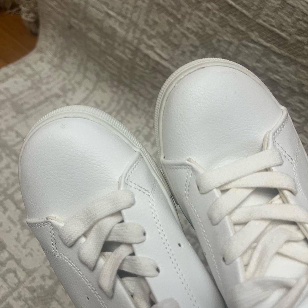 Classic White Kids Sneakers